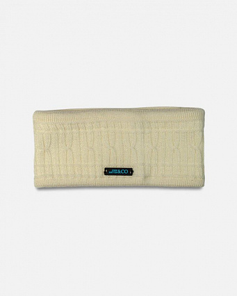 Повязка на голову TRES CHIC IVORY WHITE - HEADBAND фото