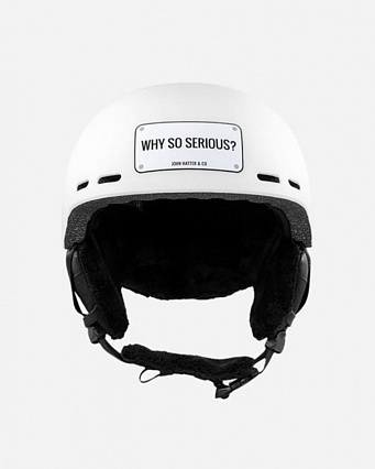 Лыжный шлем "WHY SO SERIOUS?" фото