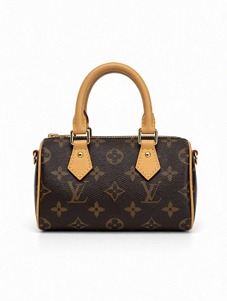Сумка Louis Vuitton с верхними ручками (Top-Handle Bag) из монограммного холста в комплекте с аксессуарами фото