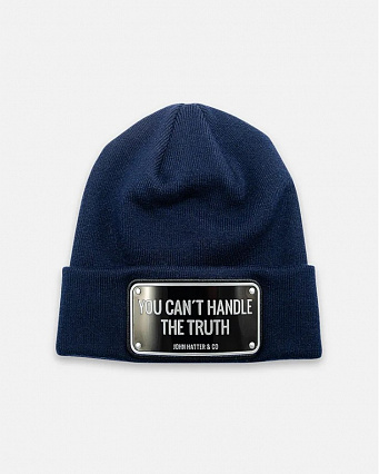Шапка "YOU CANT HANDLE THE TRUTH" синий фото