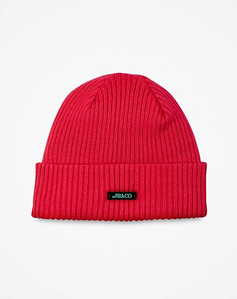 Шапка THE GENTLEMAN RED BEANIE фото